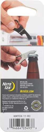Vista 15 de Nite Ize KMTCK-11-R3 N03493 Cuchilla fija, cuchillo de caza, al aire libre, camping, inoxidable