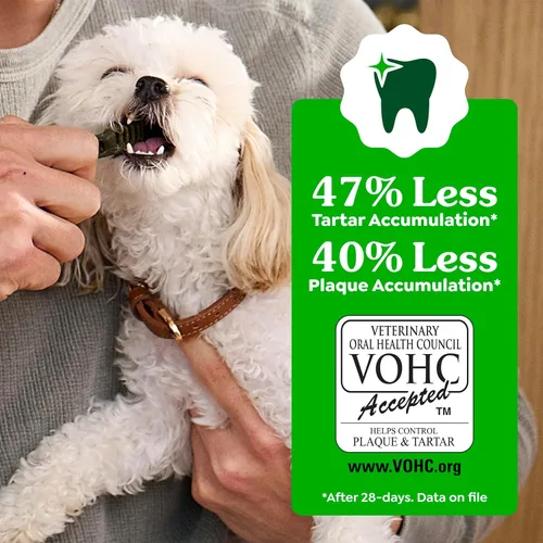 Vista 6 de Greenies Golosinas dentales regulares originales para perros, paquete de 54 onzas (54 golosinas)