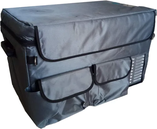 Vista 2 de Bolsa de tránsito aislada T36 cubierta protectora aislada para Alpicool T36, bodega de 38 cuartos, refrigerador portátil para el coche de doble zona