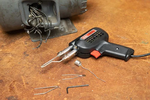 Vista 6 de Weller Kit de pistola de soldadura industrial de 300 vatios original D650PK