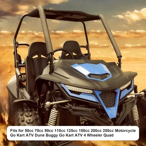 Vista 6 de Interruptor de llave de encendido de 5 cables con cubiertas a prueba de polvo/impermeables para 50cc 70cc 90cc 110cc 125cc 150cc 200cc 250cc Go Kart