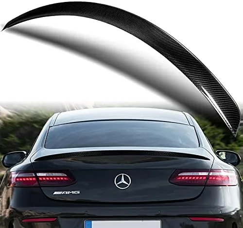 Parte de la carrocería automotriz compatible con Mercedes-Benz E-Class (W238) Coupe 2018-2021, 100% fibra de carbono real, estilo AMG trasero cola