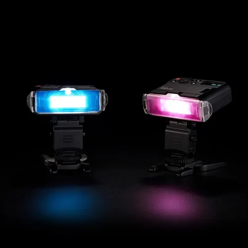 Vista 6 de Godox MF12 12W TTL Macro Flash, Speedlite fuera de cámara con control inalámbrico 2.4G, modos manuales TTL/M, batería de litio incorporada de 3.7 V