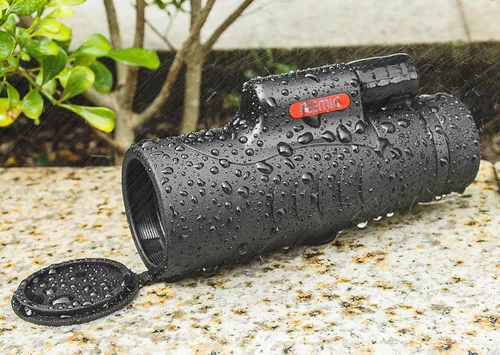 Vista 5 de Telescopio monocular de alta potencia con visión de de 8x y diámetro del objetivo de 1.65 pulgadas (42 mm) compacto portátil impermeable a prueba