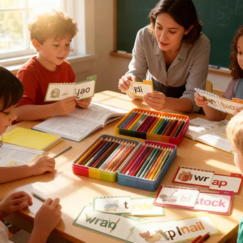 Vista 7 de 30 libros de lectura y rima Flip Books Letras Sonidos Tarjetas Flash Libros Flip Books Interactivo Lectura Flash Tarjetas
