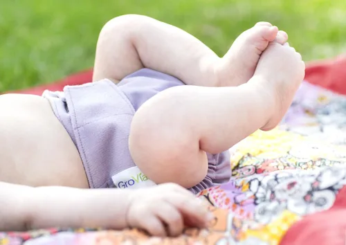 Vista 3 de GroVia BioSoaker - Almohadilla desechable para pañales de tela - para padres naturales - Insertos adhesivos seguros de un tamaño ecológico - 50