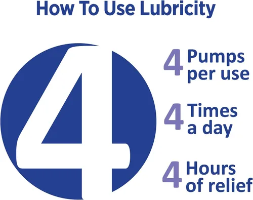 Vista 6 de Spray oral Lubricity para el alivio sintomático de la boca seca, sin sabor - 0.5 onzas, tamaño de viaje