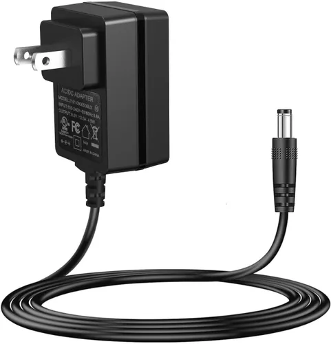 JOYO Adaptador de fuente de alimentación de 9 V CC para pedal de guitarra, cargador de pared de CA, un punto, 5.5mmX2.1mm, compatible con la mayoría