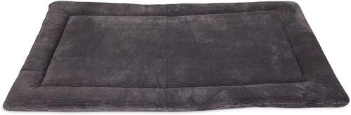 Vista 6 de Petmate Aspen Pet - Tapete rectangular para perrera, gris oscuro, para cajas de 19 pies, 16.0 pulgadas de largo x 9.0 pulgadas de ancho x 1.5