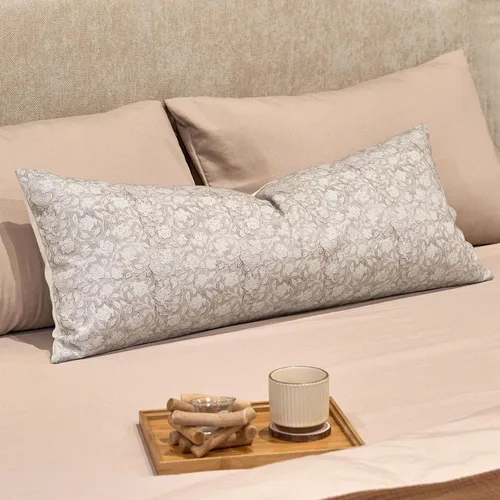 Vista 10 de DOMVITUS Fundas de almohada florales de 18 x 18 pulgadas, fundas de almohada para sofá, funda de almohada con estampado floral, fundas decorativas