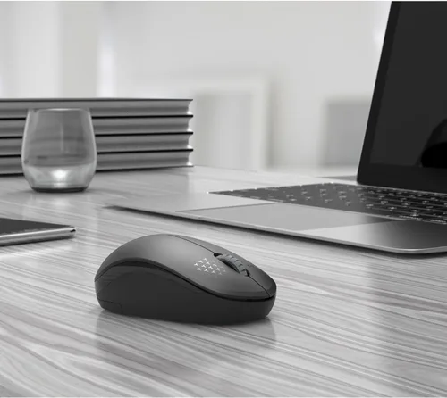 Vista 7 de Seenda - Ratón inalámbrico de 2.4G, con nanoreceptor USB, clic silencioso para computadora, portátil, PC, tableta, Mac - Negro