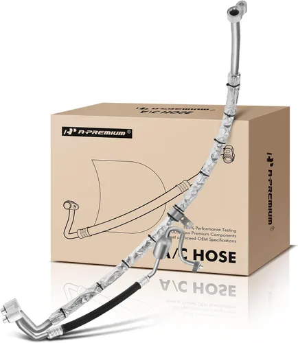 A-Premium Manguera de succión y manguera de descarga para A/C compatible con Ford Fusion 2010-2012 y Mercury Milan 2010-2011, 2.5L
