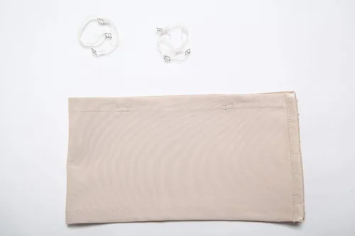 Vista 3 de BaronHong Cosplay algodón 3 filas de ganchos para pecho banda elástica sin tirantes para Tomboy Trans Lesibian