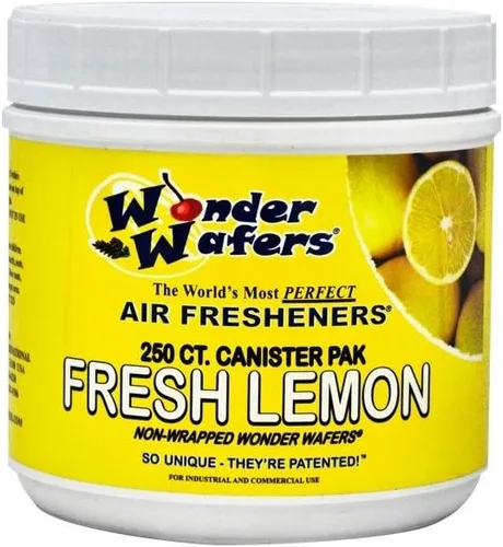 Vista 20 de Wonder Wafers ambientadores de aire 25 unidades. Envueltos individualmente, fragancia de polvo de bebé