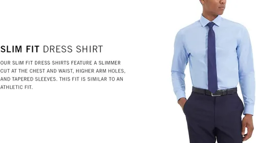 Vista 5 de Kenneth Cole Mens Dress Shirt Slim Fit Checks and Stripes Patterned