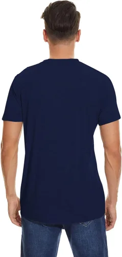 Vista 6 de Men's Merino Wool T-Shirt Short Sleeve Athletic Tee Wicking Mens Base Layer(Wool Face Mask Included)