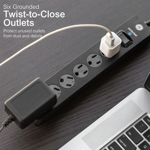 Vista 36 de GE Protector SurGE de 6 tomas, cable de extensión de 15 pies
