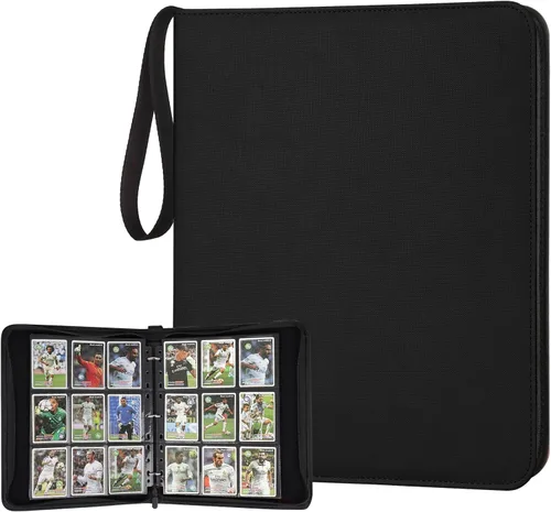 Vista 59 de GERMUN Carpeta Mini de Tarjetas de 1 Bolsillo, Carpeta de Tarjetas Coleccionables de 80 Bolsillos, Álbum Pequeño Premium de Colección de Tarjetas