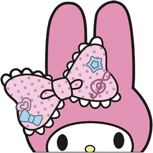 Vista 8 de Calcomanía reflectante de anime para parachoques de automóvil, accesorios de automóvil Kawaii, calcomanías para ventana de automóvil, lindas Gato