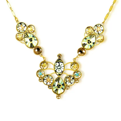 yoolie de joyas, magestic-brocade Fashion collar, desde la Artazia Colección primavera-veranon3408