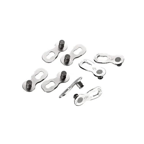 Vista 4 de SRAM PowerLock - Conector de cadena de 11 velocidades, color plateado, tarjeta de 4, conexión rápida, instalación sin herramientas, compatible
