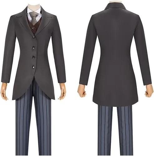 Vista 4 de Tim Burton's Corpse Bride Cosplay Disfraces Anime Victor Van Dort Trajes Cosplay Ropa