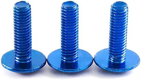Vista 5 de Kit de pernos de carenado para Kawasaki Ninja 400 2018 2019 2020 2021 2022 2023 Tornillo de carenado azul