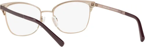 Vista 7 de Michael Kors womens Mk3012 Adrianna IV Cat Eye Prescription Eyewear Frames Adrianna IV Negro Mate/Oro Rosa