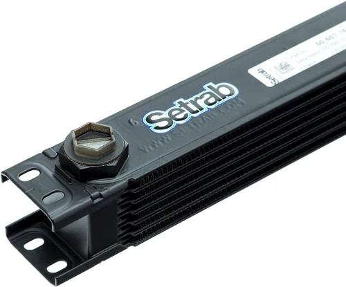 Vista 4 de Enfriador de aceite para motor SETRAB Serie 6 ProLine, 7 filas con puertos M22