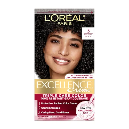 Vista 43 de L'Oreal Paris Excellence Crème - Tinte permanente para el cabello, color de cabello de triple cuidado, complejo Pro-Keratina para una cobertura