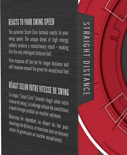 Vista 5 de Wilson Smart Core Pelota de Golf - Paquete de 24 (Blanco)