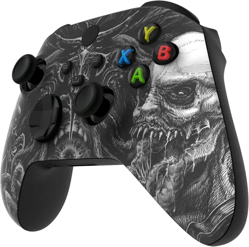 Vista 7 de eXtremeRate Carcasa personalizada para controlador Xbox Series X y S Revitaliza tu mando Zombies cubierta de repuesto para Xbox Core Controller