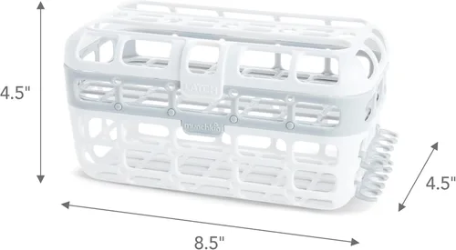 Vista 3 de Munchkin® Cesta para Lavaplatos de Alta Capacidad, 1 Paquete, Gris