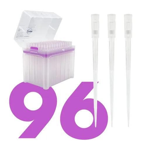 Vista 21 de Kashi Scientific 5000uL Puntas de pipeta universales para laboratorio en estuche, estériles, libres de DNasa/RNAsa, seguras contra pirógenos