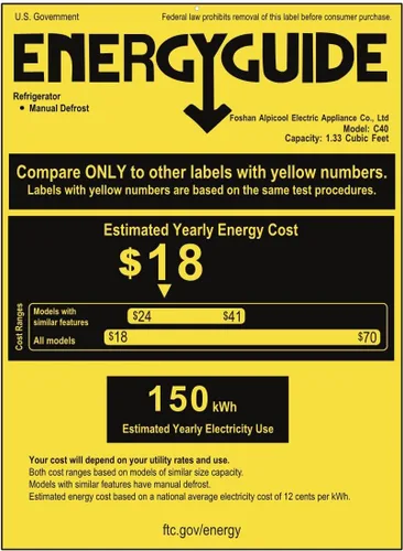 Vista 29 de Alpicool CHS45 Refrigerador de 12 voltios con control de temperatura dual, portátil, 33 cuartos (31 litros), para camión, cámper, barco, campamento