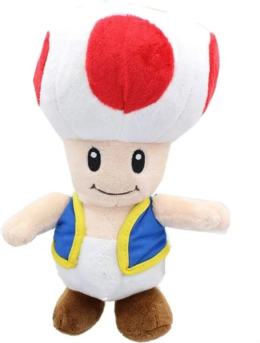 Nintendo Super Mario Bros. Peluche de sapo de 10.5 pulgadas