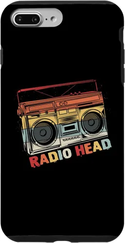 Vista 12 de Funda vintage de Radio In Head Music Matching Band Cassette Player para iPhone 16