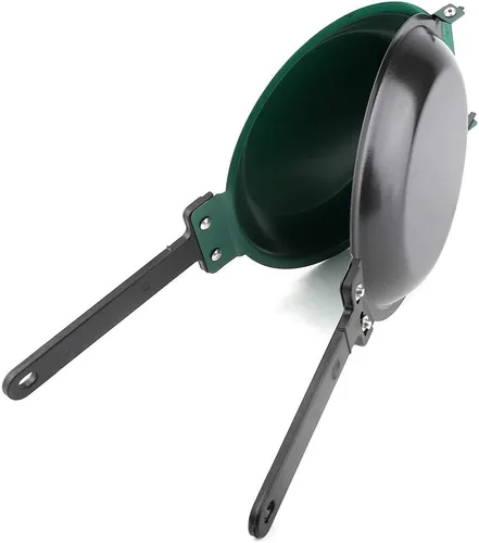 Vista 2 de Sartén Doble Lado Antiadherente Revestimiento Cerámico Flip Sartén Pancake Maker Hogar Cocina Utensilios de cocina