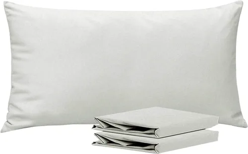 Vista 10 de NTBAY Juego de fundas de almohada estándar, paquete de 2 fundas de almohada de microfibra cepillada de 20 x 26 pulgadas, suaves, sin arrugas