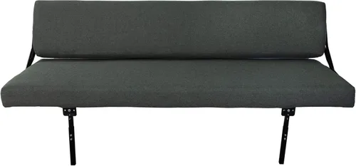 Vista 7 de RecPro - Sofá de pared de 80 pulgadas con patas ajustables en tela Sofá cama RV Muebles RV Cama RV Cama Gaucho Cama plegable sobre soporte