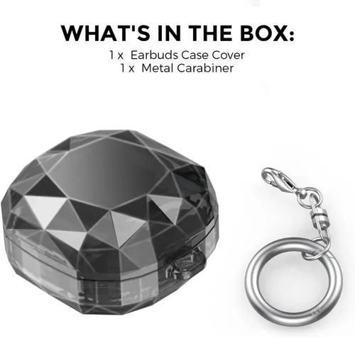 Vista 7 de AHASTYLE Compatible con Funda para Samsung Galaxy Buds FE (2023)/Galaxy Buds 2/Galaxy Buds Pro/Galaxy Buds Live Estuche rígido de PC