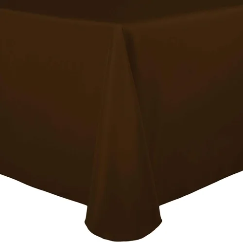 Vista 11 de Ultimate Textile Mantel ovalado de lino de poliéster de 54 x 96 pulgadas, color amarillo claro