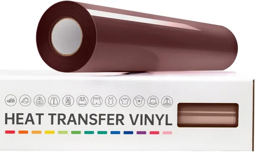 Vista 38 de VinylRus Vinilo de transferencia de calor, rollo de vinilo para planchar, 12 pulgadas x 20 pies, color azul cielo para camisas, vinilo HTV