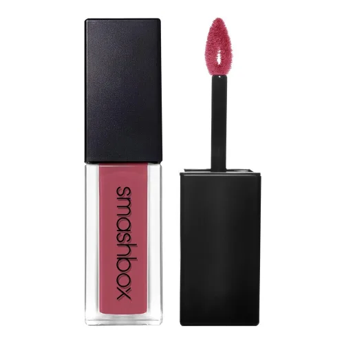 Vista 18 de Smashbox Always On Lápiz Labial Líquido Mate de Larga Duración, De Larga Duración, Resistente al Agua + No Reseca