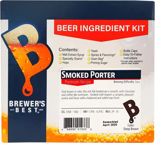 Vista 3 de Brewer's Best - Kit de ingredientes para cerveza casera ahumada Porter