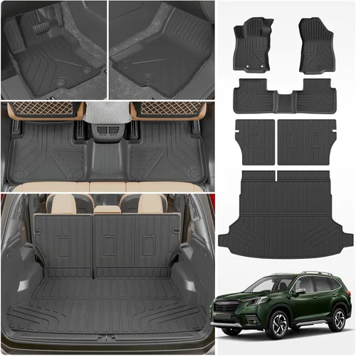 Vista 33 de Alfombrillas Compatibles con Dodge Durango 2016-2025 2026 de 6 Asientos, Alfombrilla de Carga, Protector para Asiento Trasero, Forro para Maletero