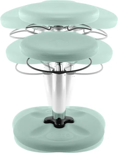 Vista 90 de Kore - Silla de altura ajustable, asiento activo para niños, adolescentes: Mejor que una pelota de equilibrio, asientos flexibles para aula.