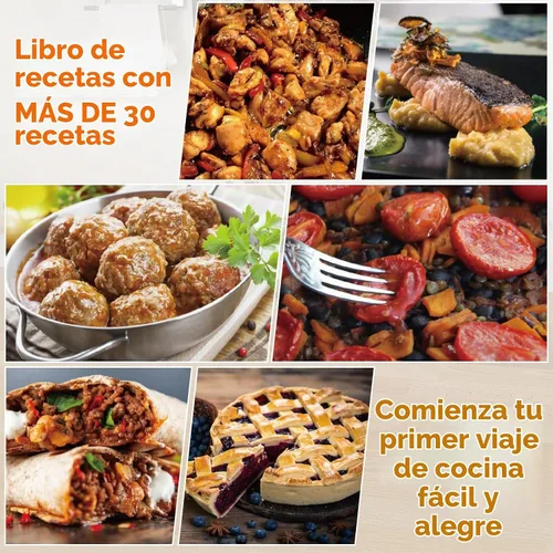 Vista 7 de Freidora de aire horno de 4.2 cuartos de galón, multicocina 8 en 1 con cesta antiadherente, freidora de aire con función preestablecida, cocina