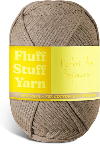 Vista 46 de Hilo suave para ganchillo - Hilo de ganchillo y tejer, hilo para principiantes con puntadas fáciles de ver, hilo Amigurumi de 250 yardas, hilo