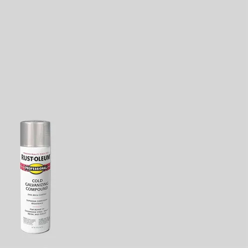 Vista 2 de Rust-Oleum 7585838 Compuesto de Galvanización Profesional en Aerosol Gris Frío, 20 Onzas